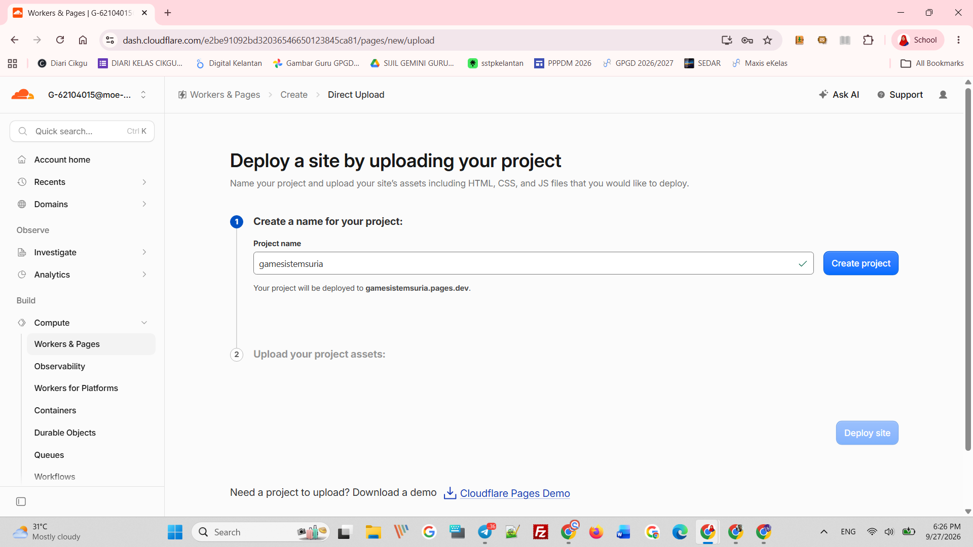 Subdomain gamesistemsuria.pages.dev